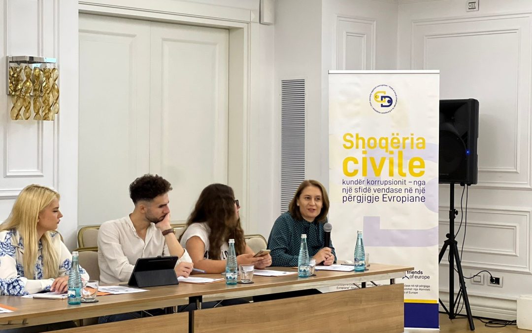 Forumi i Shoqërisë Civile: Hapi i Parë drejt Rrjetit Kombëtar Kundër Korrupsionit